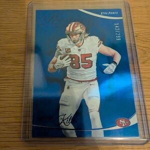 Football Trading Card George Kittle Numbered Prestige 142/299